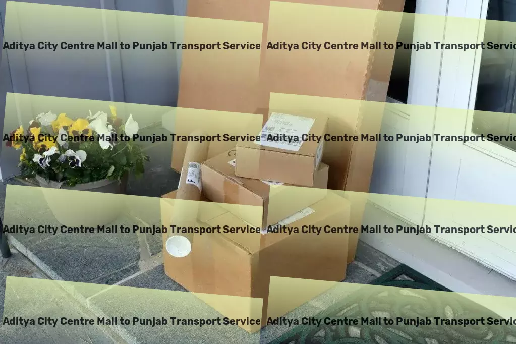 Aditya City Centre Mall to Punjab Transport Advanced movers and packers