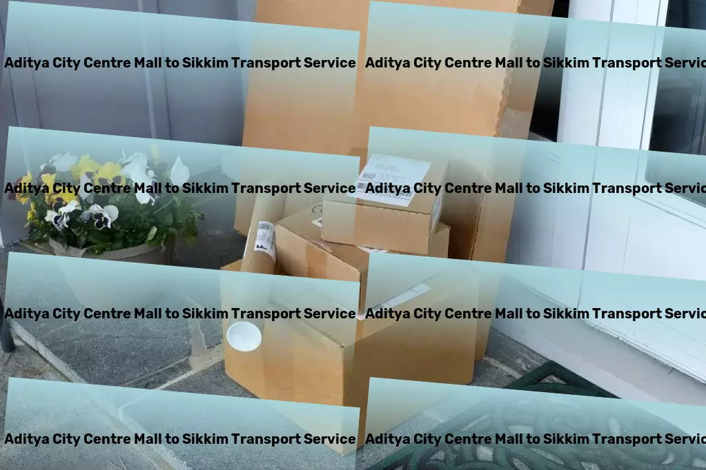 Aditya City Centre Mall to Sikkim Transport Small load trucking