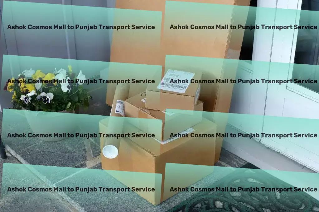 Ashok Cosmos Mall to Punjab Transport Crafting bespoke transportation solutions for India's demands. - Major cargo movers