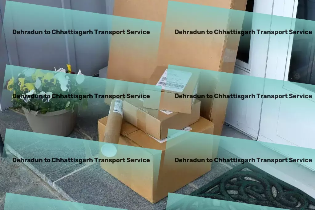 Dehradun to Chhattisgarh Transport Overcome logistical hurdles in India effortlessly with us! - Freight transport solutions