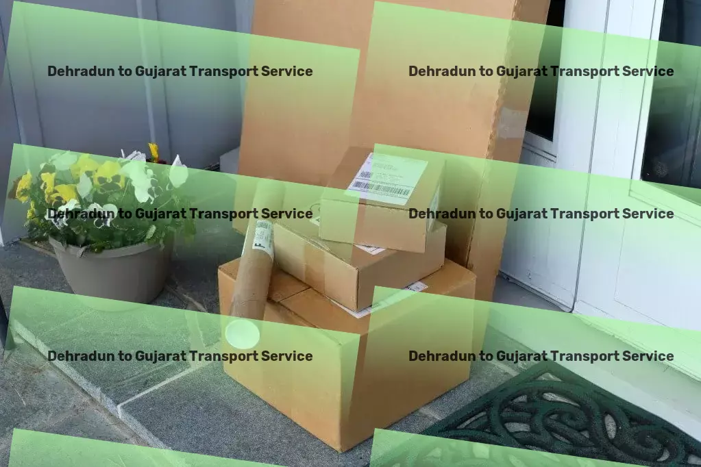 Dehradun to Gujarat Transport Door-to-door logistics