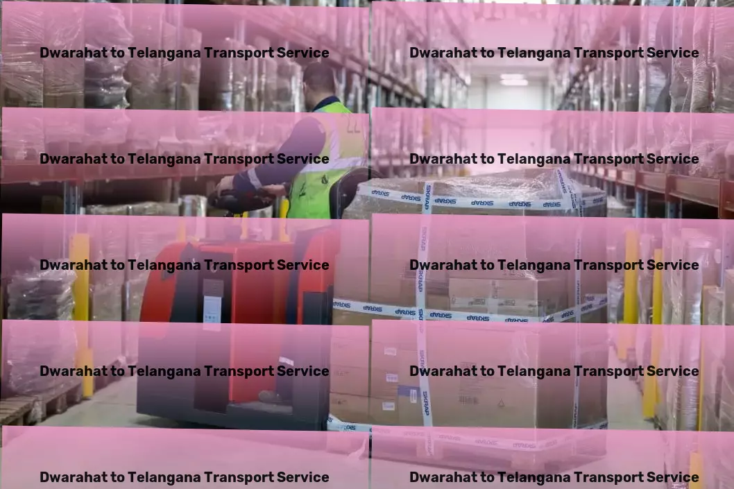 Dwarahat to Telangana Transport Unlock seamless shipping services across India! - Customized freight delivery