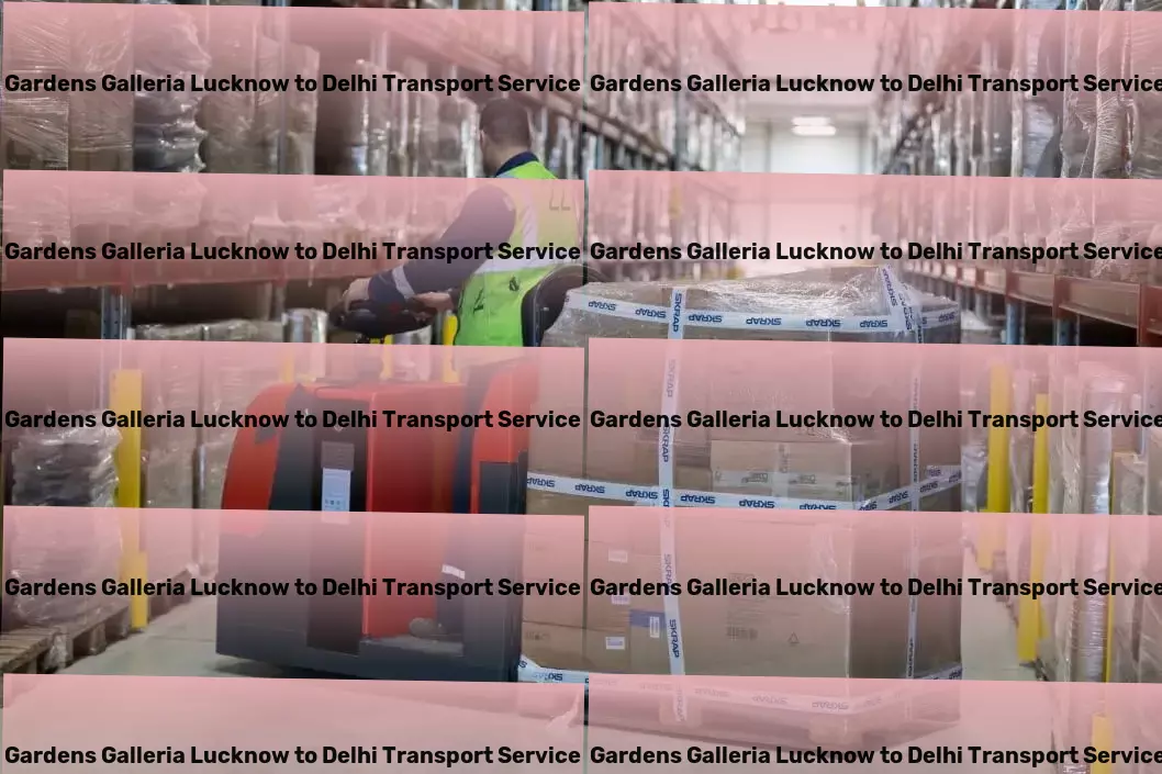 Gardens Galleria Lucknow to Delhi Transport Multi-city transport solutions