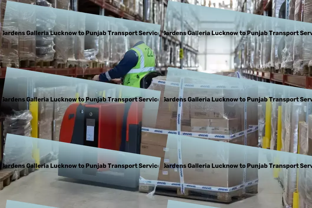 Gardens Galleria Lucknow to Punjab Transport Effortless goods transport across the length and breadth of India! - Multi-city packers and movers