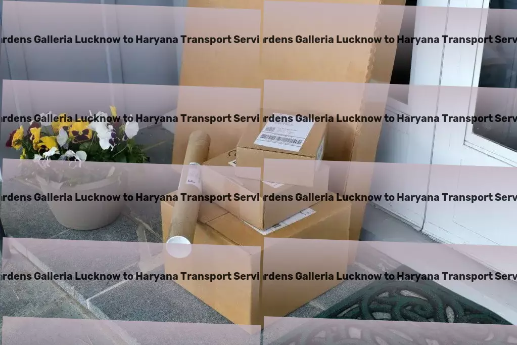 Gardens Galleria Lucknow to Haryana Transport India's route to seamless and strategic transportation services. - Specialized courier operations