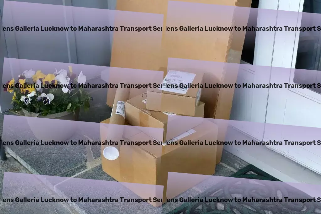 Gardens Galleria Lucknow to Maharashtra Transport National bulk shipping