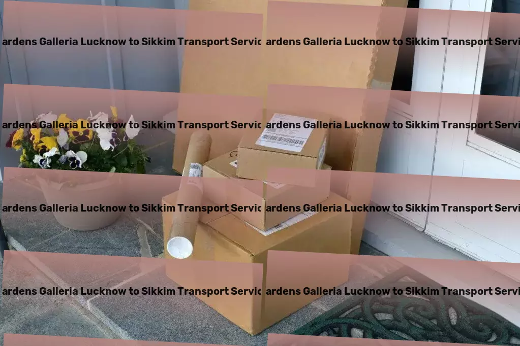 Gardens Galleria Lucknow to Sikkim Transport Specialized transport logistics