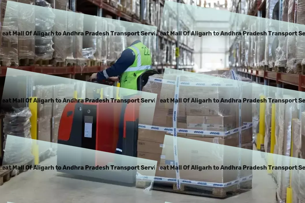 Great Mall Of Aligarh to Andhra Pradesh Transport Multi-city freight forwarding