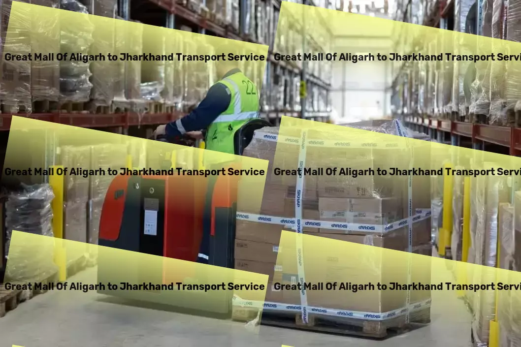 Great Mall Of Aligarh to Jharkhand Transport Heavy load freight solutions