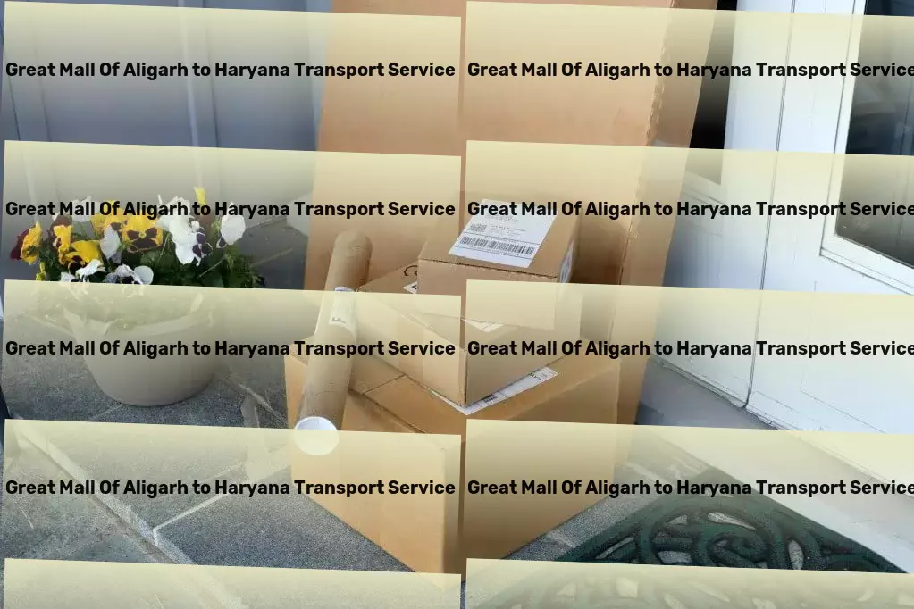 Great Mall Of Aligarh to Haryana Transport Trustworthy and rapid transport service solutions in India! - Express logistics and transport