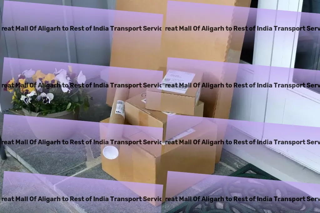 Great Mall Of Aligarh to Rest Of India Transport Multi-city freight forwarding