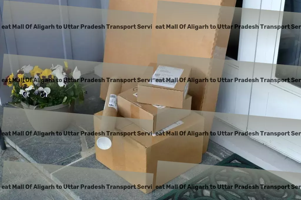 Great Mall Of Aligarh to Uttar Pradesh Transport High-volume goods shipment services