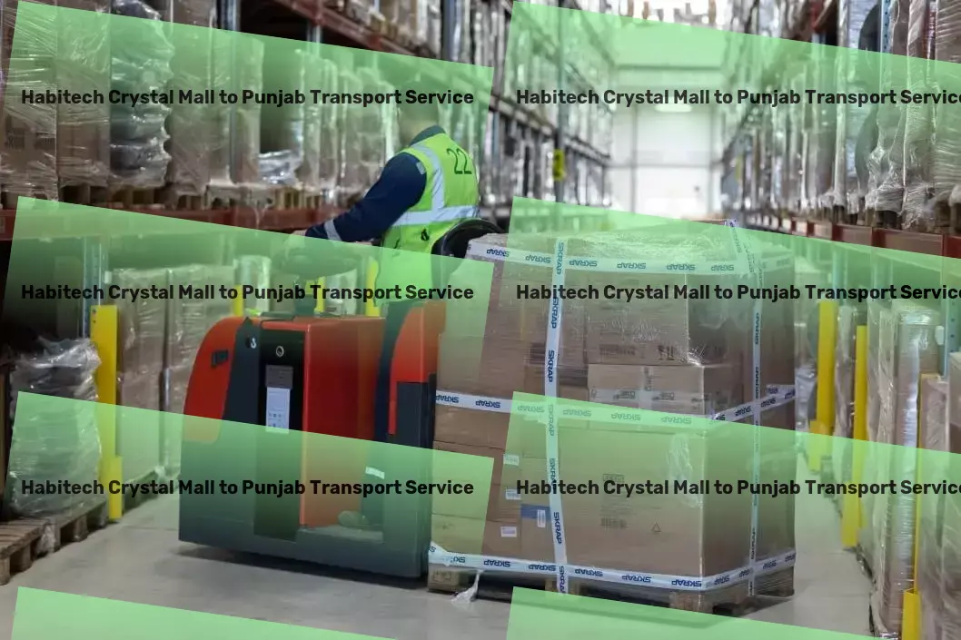 Habitech Crystal Mall to Punjab Transport Local logistics solutions