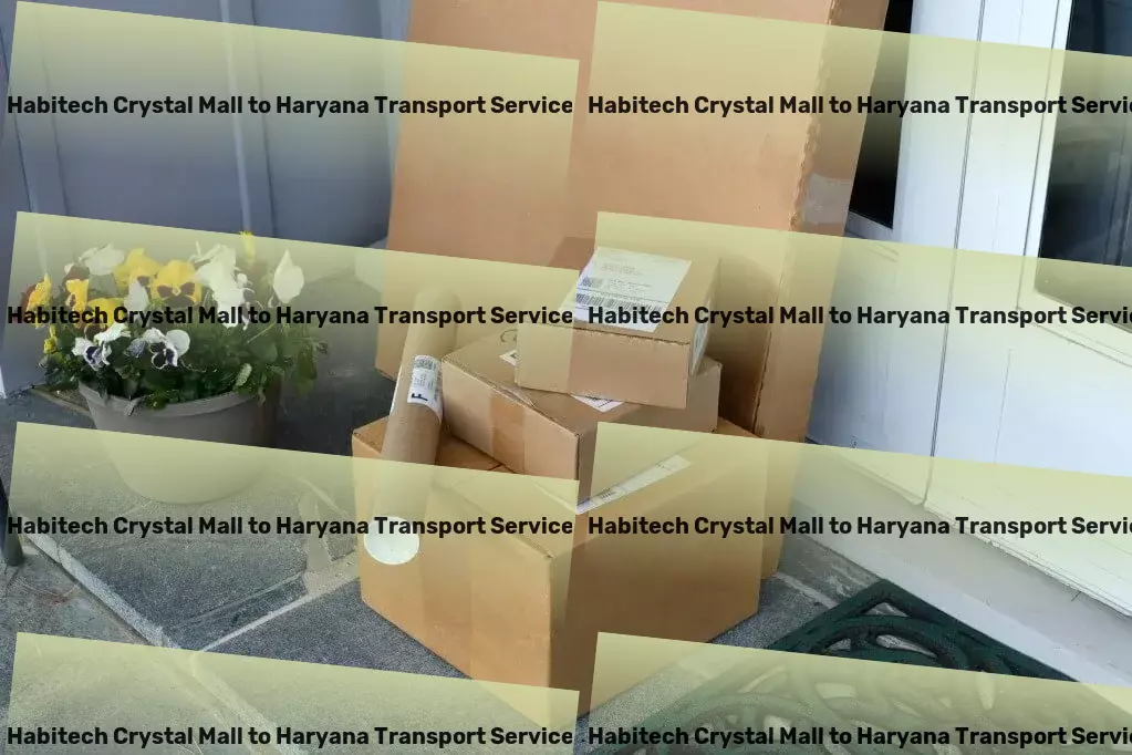 Habitech Crystal Mall to Haryana Transport Crafting seamless connections across Indian logistics! - Express moving services