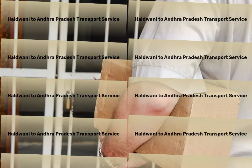 Haldwani to Andhra Pradesh Transport Express parcel services