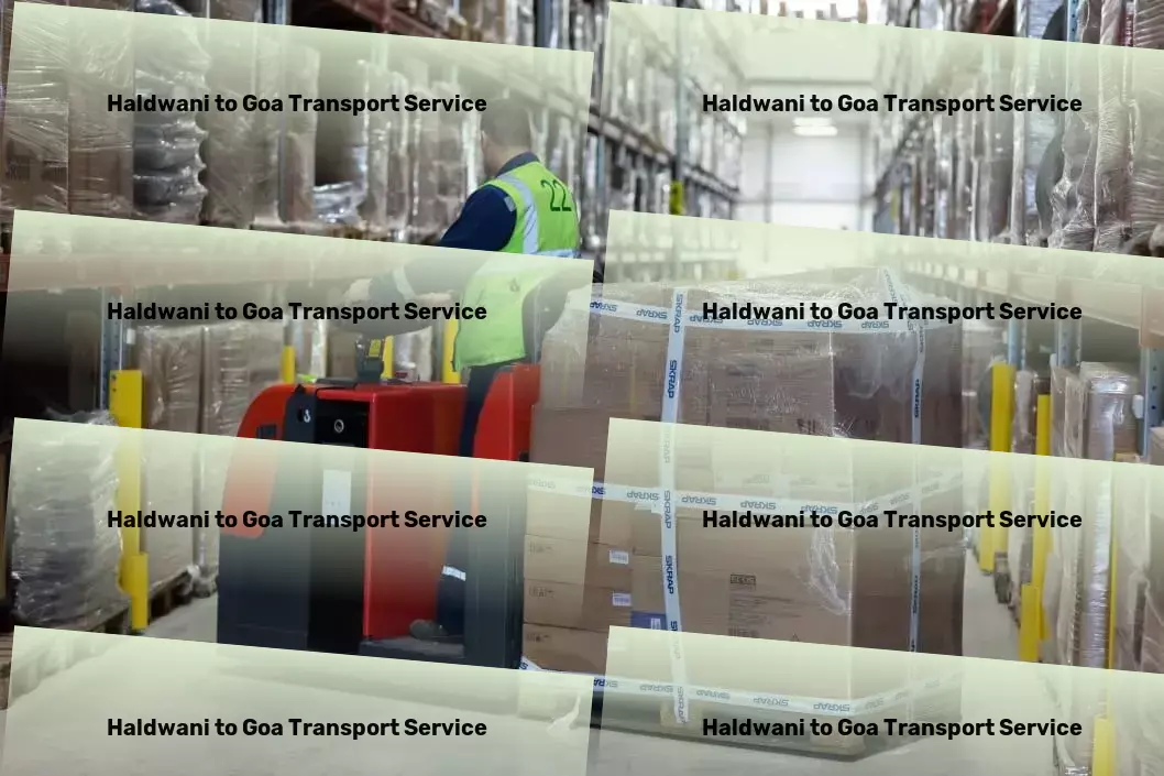 Haldwani to Goa Transport Parcel freight networks