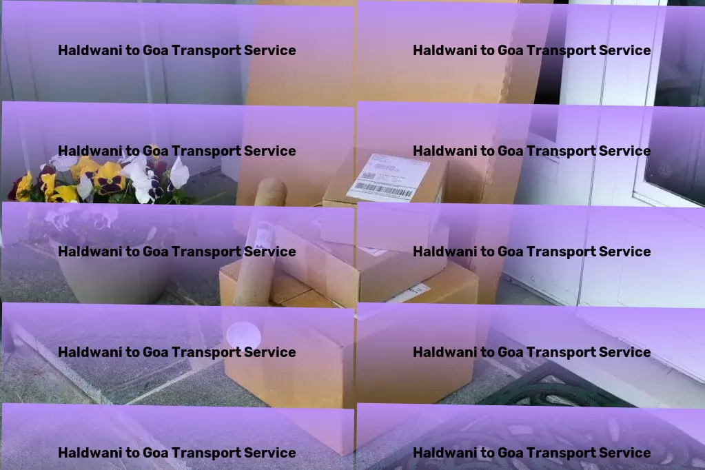 Haldwani to Goa Transport Industrial transport solutions