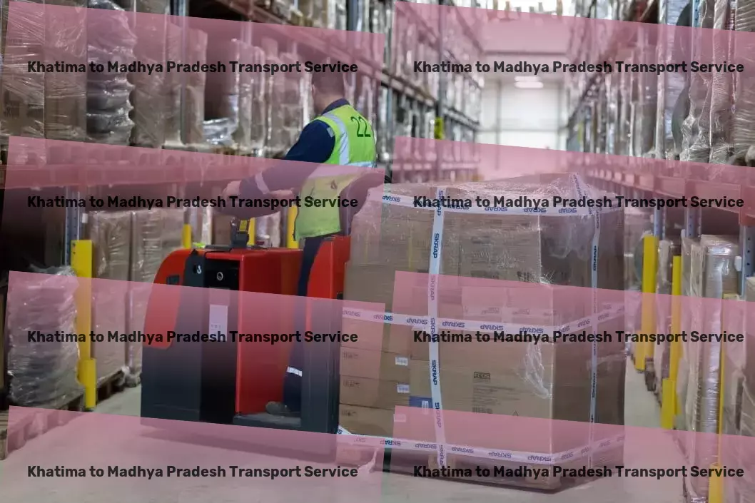 Khatima to Madhya Pradesh Transport Commercial goods forwarding