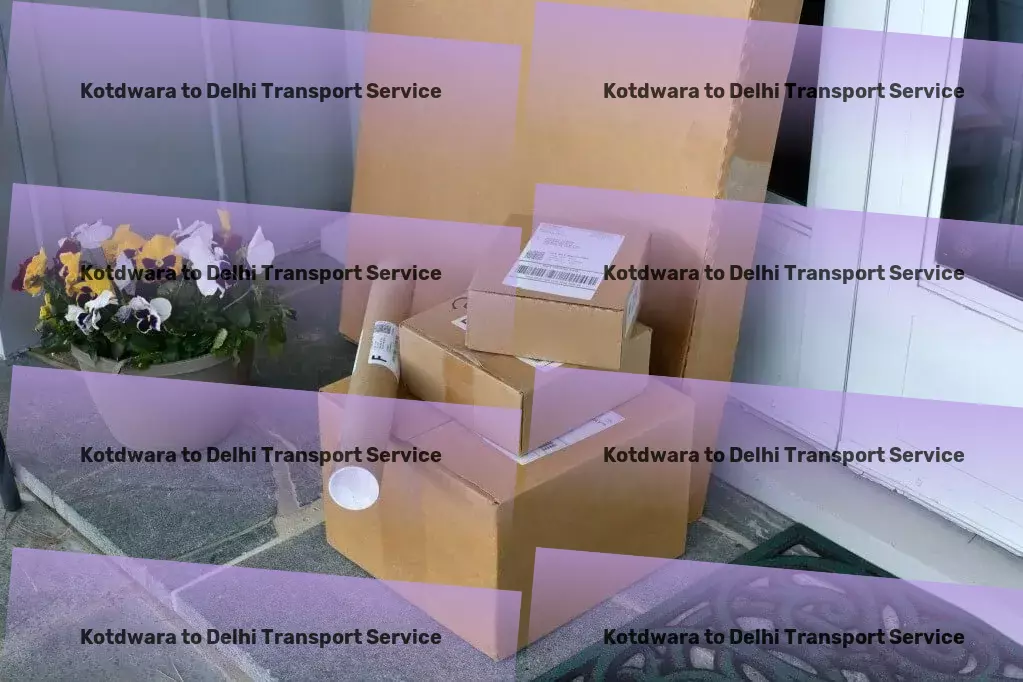 Kotdwara to Delhi Transport Express road shipping