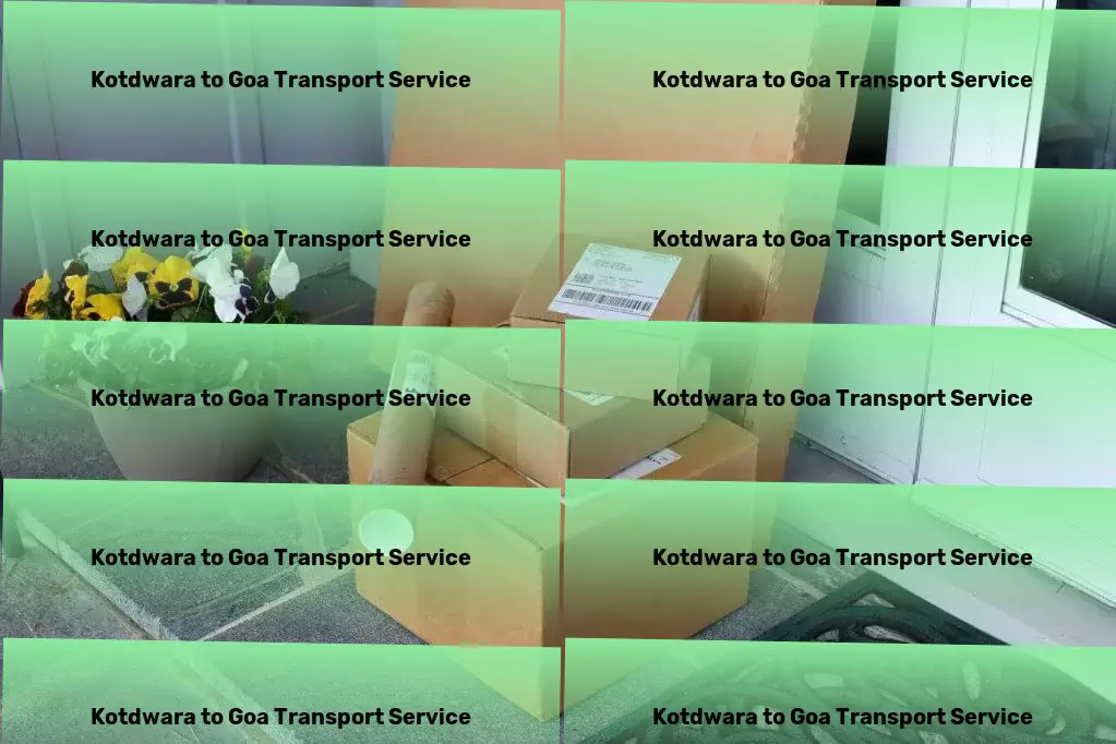 Kotdwara to Goa Transport Customized freight delivery