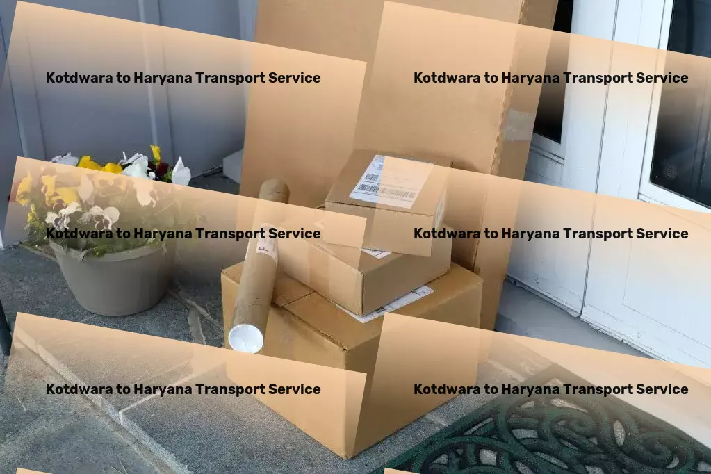 Kotdwara to Haryana Transport Achieve logistic excellence with us across India! - Rapid freight services