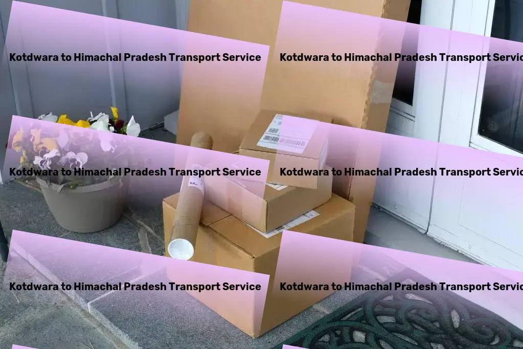 Kotdwara to Himachal Pradesh Transport Creating smoother roads for your logistics in India! - Custom cargo services