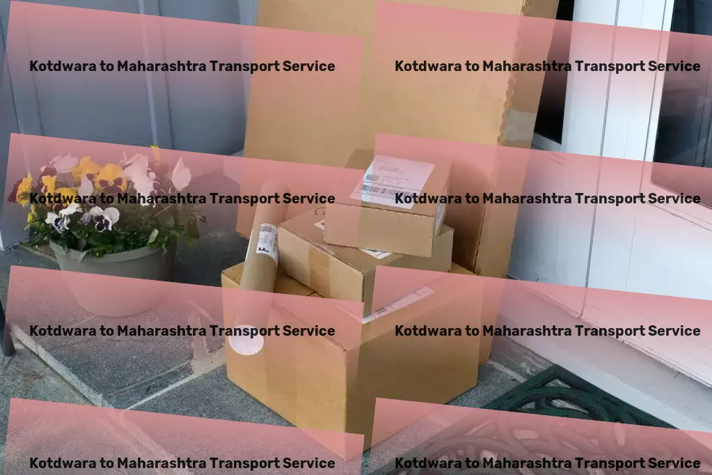 Kotdwara to Maharashtra Transport Witness the evolution of travel through our services. - Cargo handling