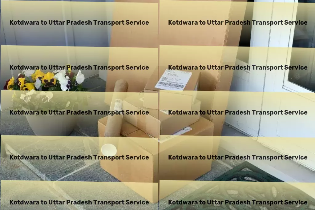 Kotdwara to Uttar Pradesh Transport Expertise in Indian logistics that moves your goods faster! - Nationwide package dispatch