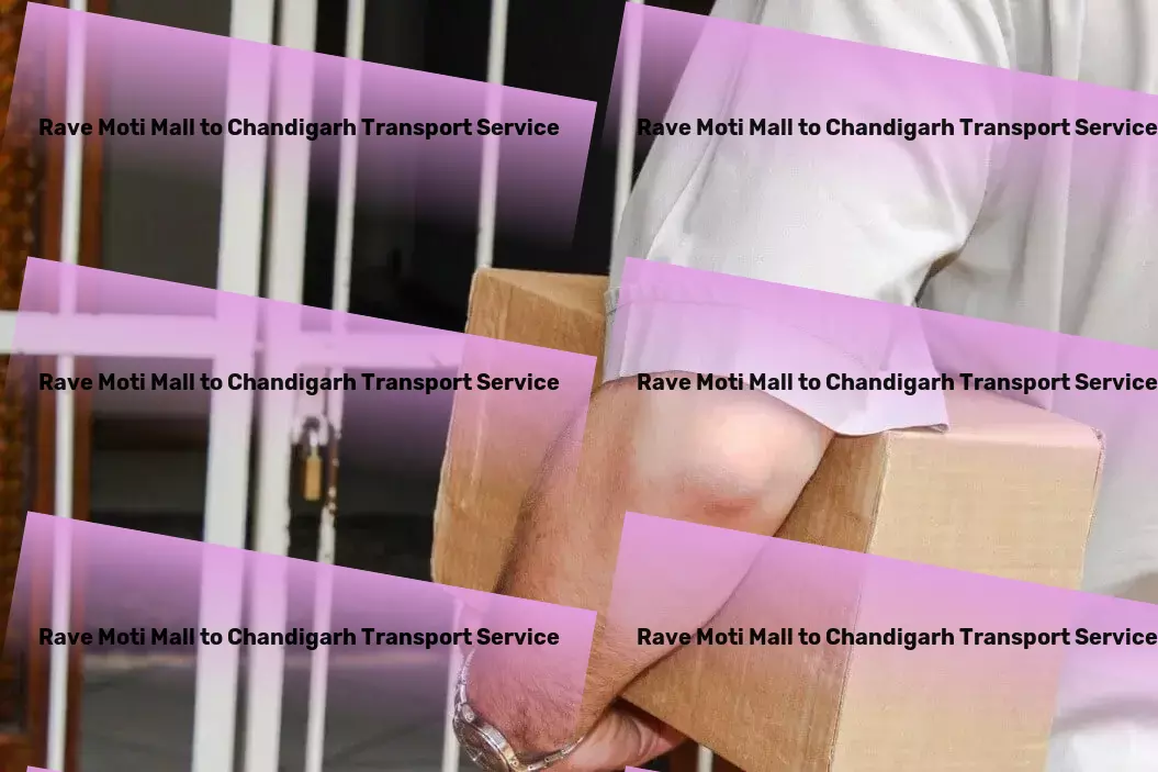 Rave Moti Mall to Chandigarh Transport Air freight services