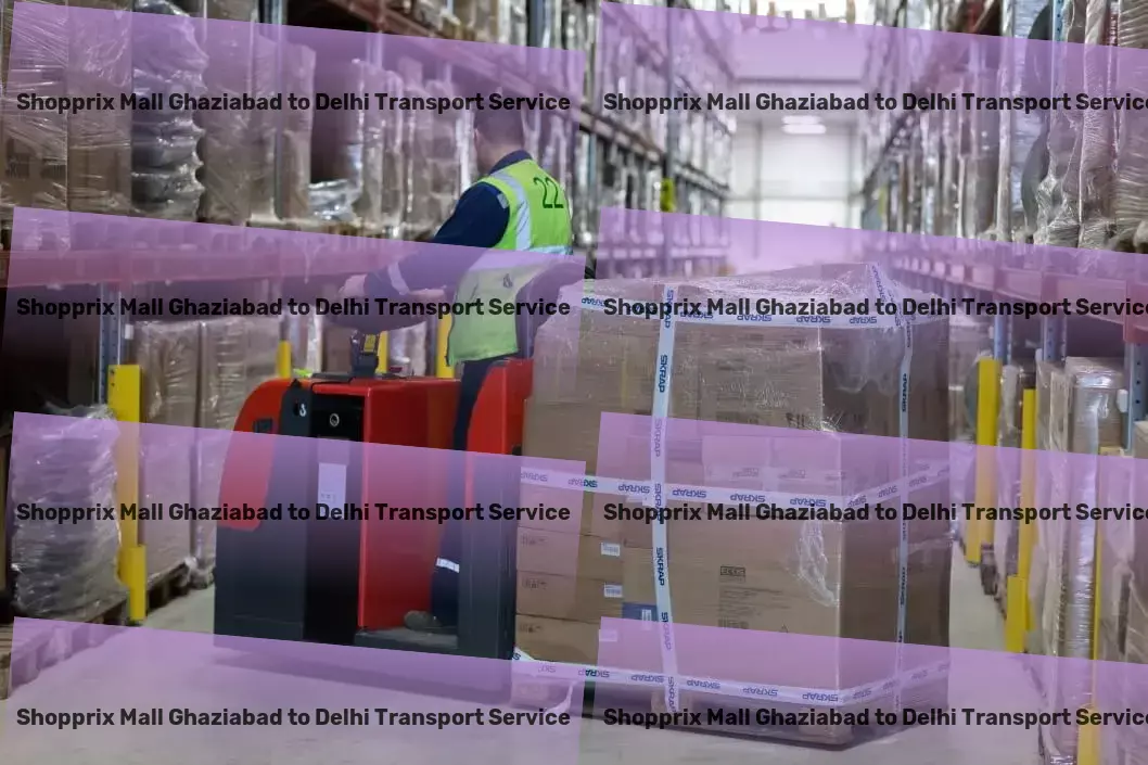 Shopprix Mall Ghaziabad to Delhi Transport E-commerce logistics