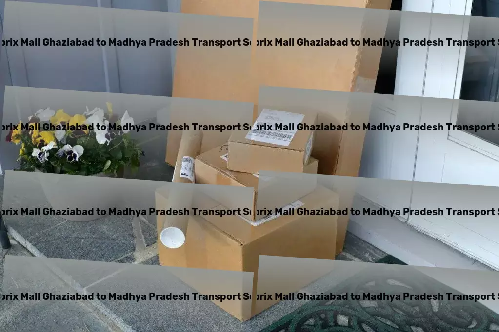 Shopprix Mall Ghaziabad to Madhya Pradesh Transport Advanced goods shipping