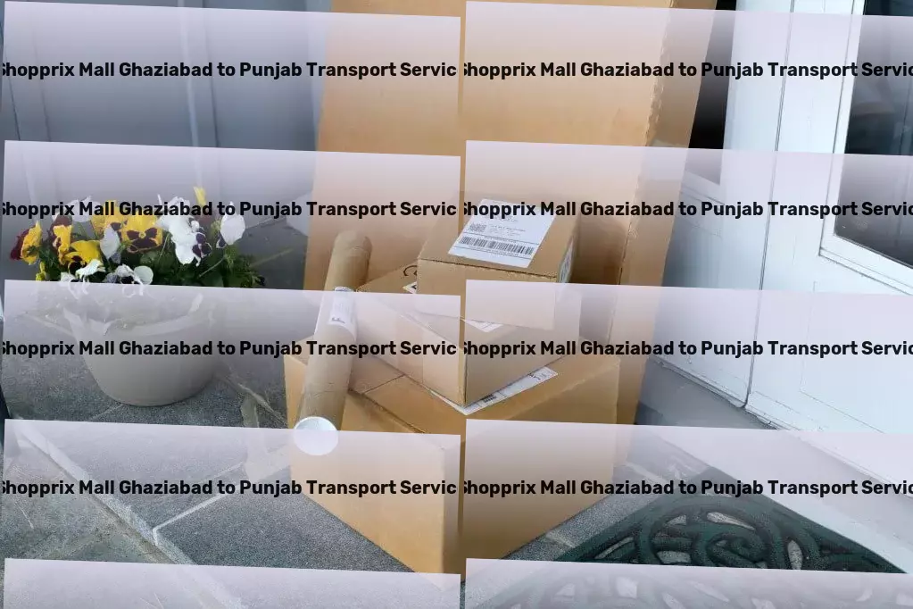 Shopprix Mall Ghaziabad to Punjab Transport High-capacity goods shipment