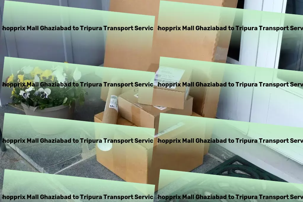 Shopprix Mall Ghaziabad to Tripura Transport Full-service freight and shipment