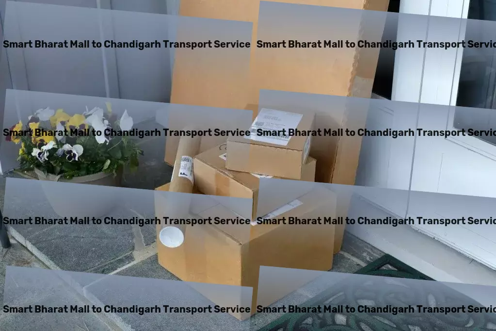 Smart Bharat Mall to Chandigarh Transport Advanced goods shipping