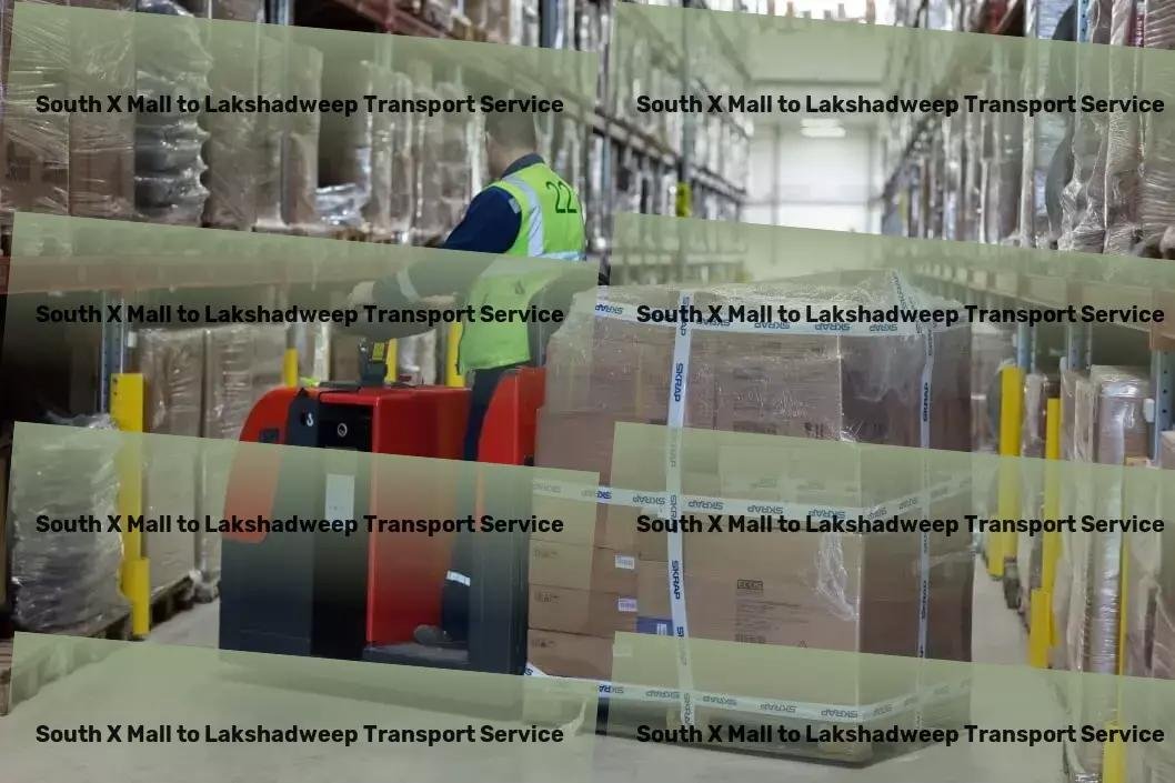 South X Mall to Lakshadweep Transport Innovative and efficient - your ideal transport partner! - Road-based shipping