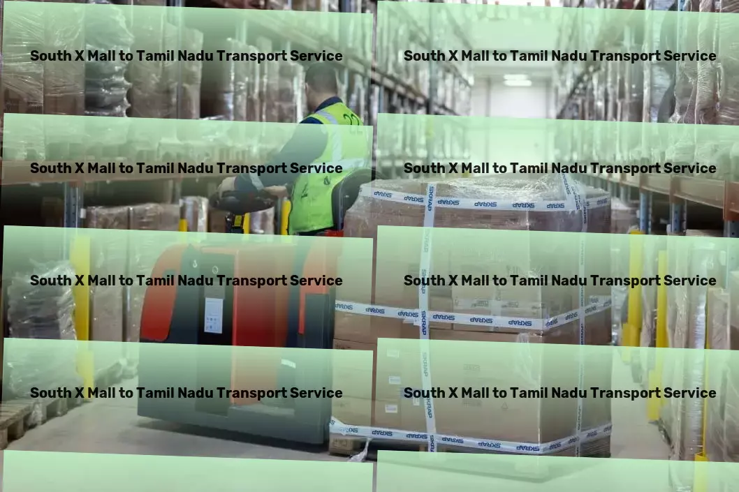 South X Mall to Tamil Nadu Transport Pioneering innovative paths for goods movement in India. - Express freight forwarding