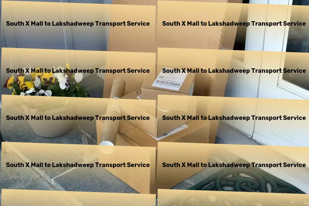 South X Mall to Lakshadweep Transport Long-distance freight forwarding