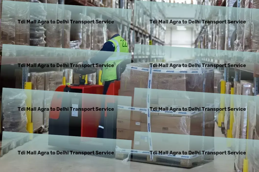 Tdi Mall Agra to Delhi Transport Bridging distances with our top-notch transportation solutions! - Transport consultancy