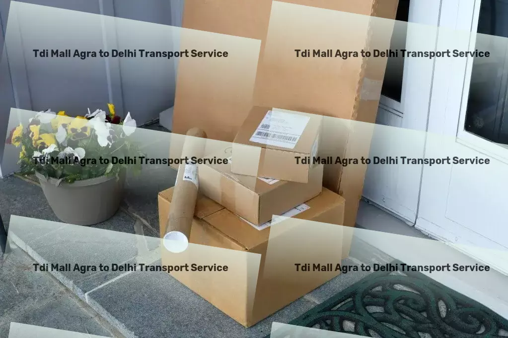 Tdi Mall Agra to Delhi Transport Digital freight solutions