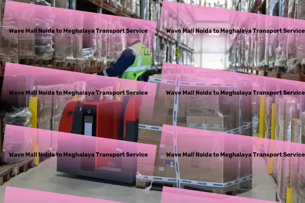 Wave Mall Noida to Meghalaya Transport Dedicated parcel transport