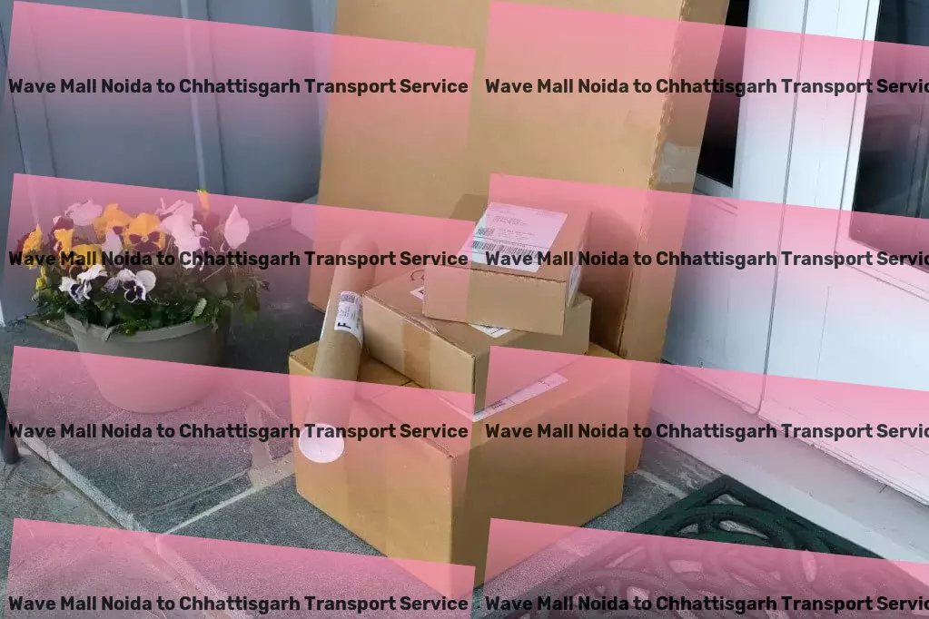 Wave Mall Noida to Chhattisgarh Transport Multi-city goods logistics